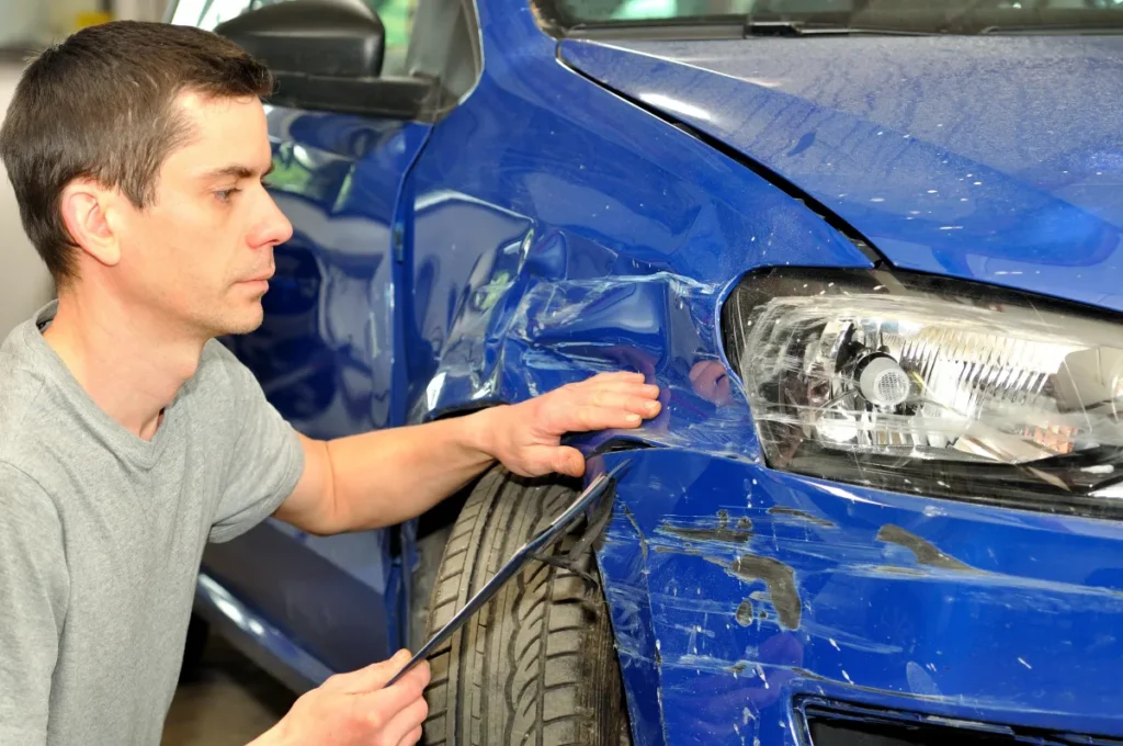 Common Types of Accident Damage and How an Auto Body Shop in Central Plano TX Fixes Them